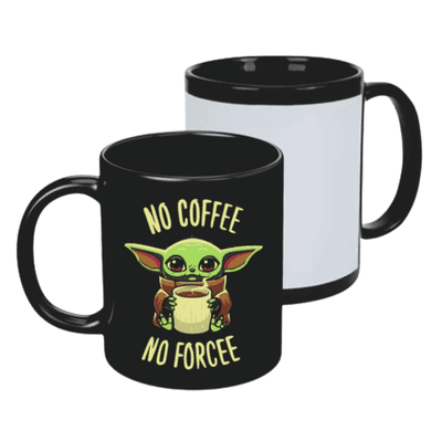 CANECA 325 ML 100% PRETA